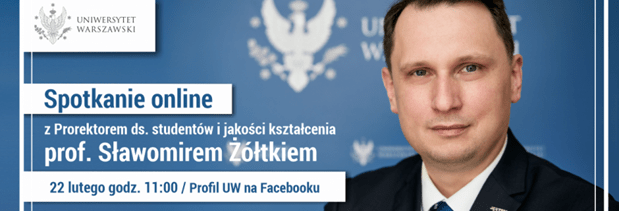 Live z prorektorem ds. studentów i jakości&nbsp;kształcenia