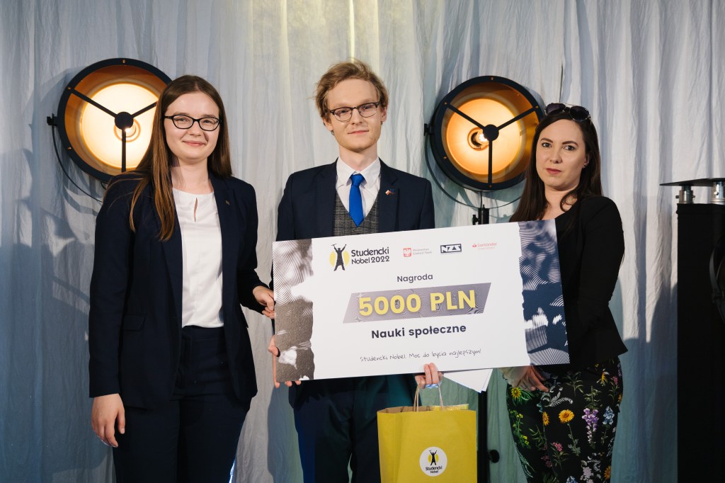 Laureat Studenckiego Nobla zdradza swój przepis na&nbsp;sukces