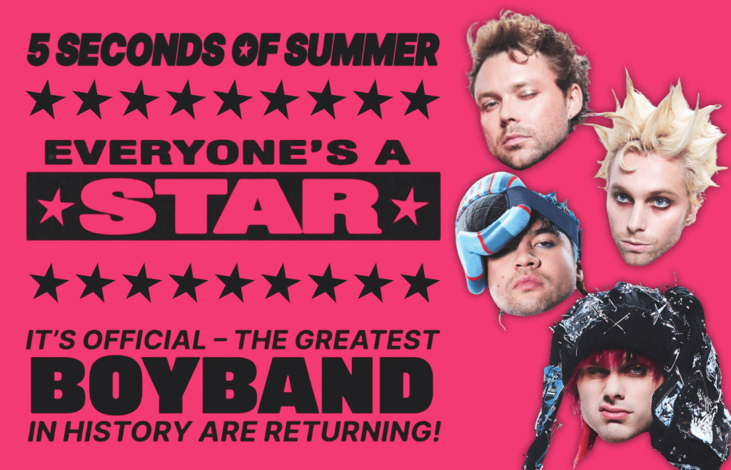 „To wasz ulubiony boyband!”, czyli powrót 5 Seconds of Summer z kolejną płytą