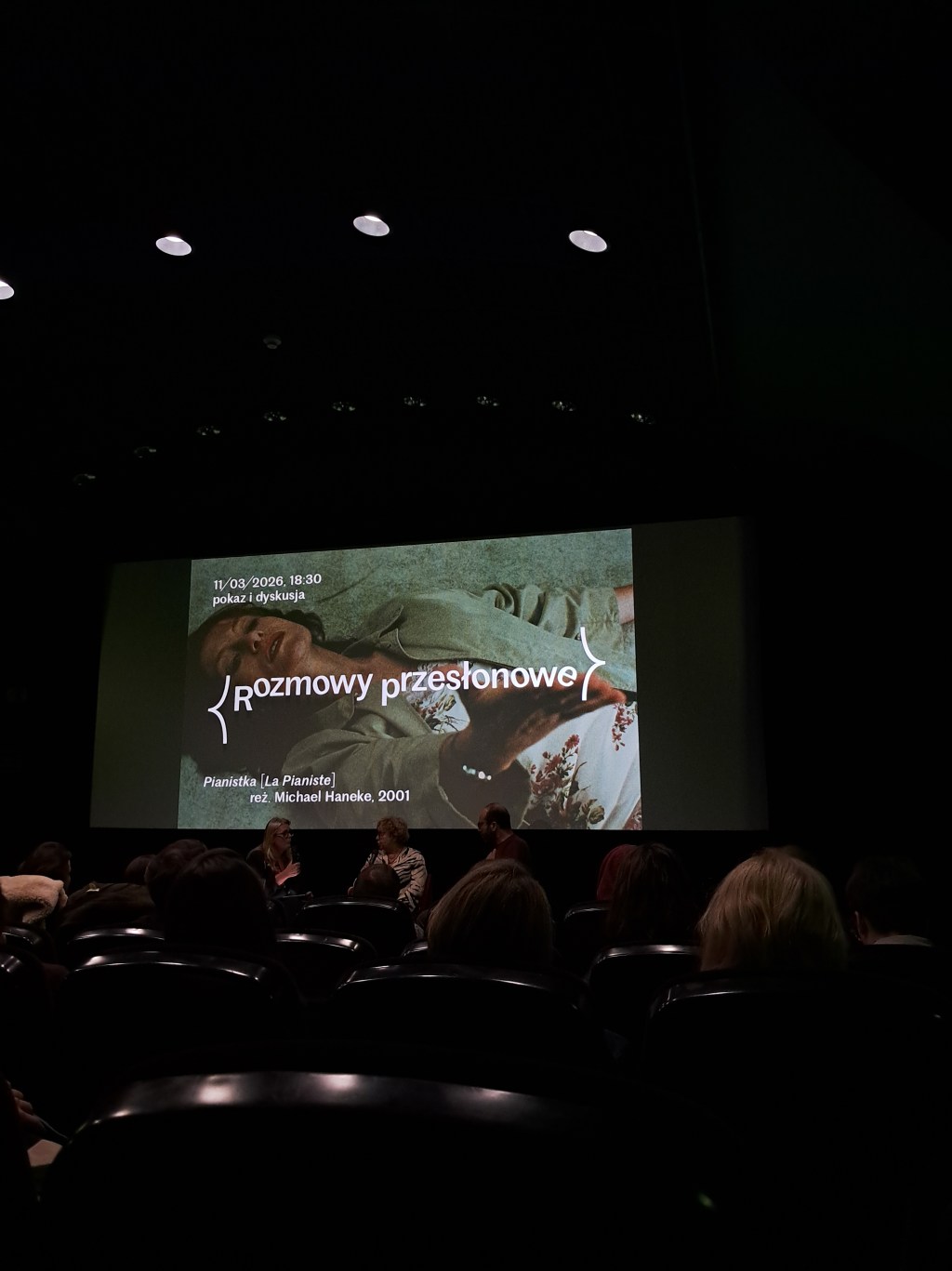 Dyskusja na temat&nbsp;,,Pianistki”