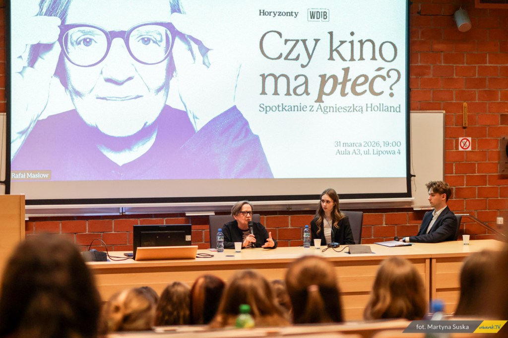 Agnieszka Holland o kinie, wolności i odpowiedzialności twórcy. Spotkanie na Wydziale Prawa UW